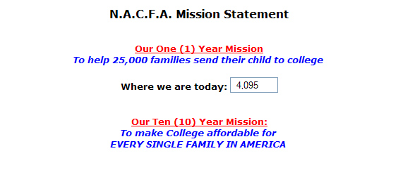 NACFA - Mission Statement